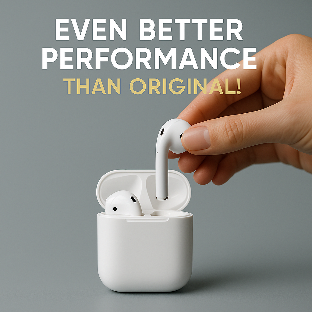 Bakra Eid 2025 AirPods Sale
 High-quality first copy AirPods 2nd Gen 
Eid offer on Apple AirPod
Side view of Apple AirPods 2
wireless earbuds for iphone
	apple airpods pro copy
	bakra eid gift under 5000
 buy airpods in lahore, karachi, Islamabad
 Apple AirPods Pro 2nd Generation (First Copy)
- ✅ Best First Copy in Pakistan – Looks & works like original
- ✅ Affordable Eid gift under 5000 PKR
- ✅ Compatible with iPhone, Android, and all Bluetooth devices
- ✅ COD available all over Pakistan