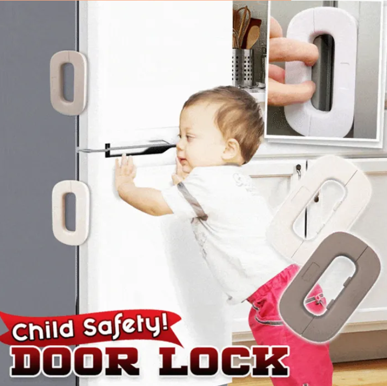 Child Safety Refrigerator & Cabinet Lock - Gobasket Mart